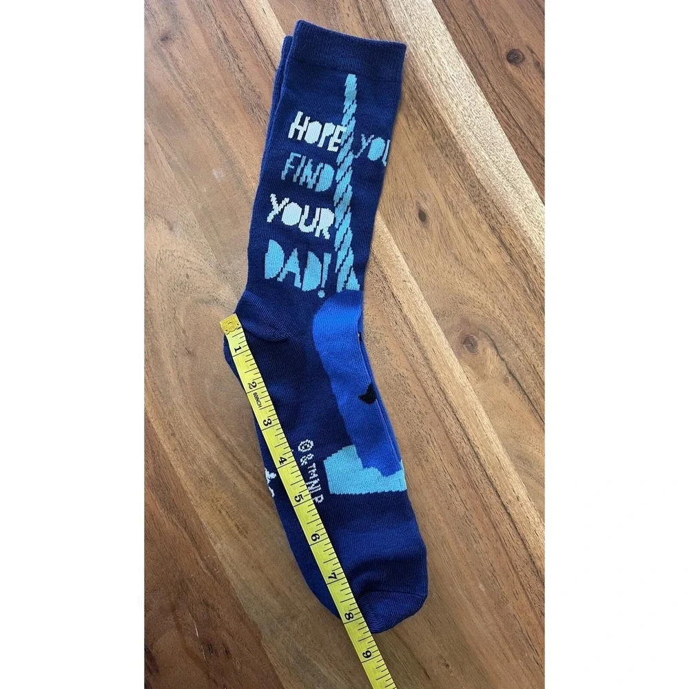 9 Pairs Of ELF Movie Christmas Themed Socks Long And Short Size 7-12 Lot